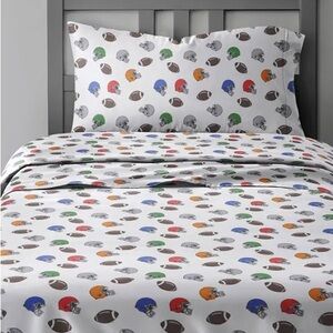 NEW Football 4 Piece Sheet Set FULL